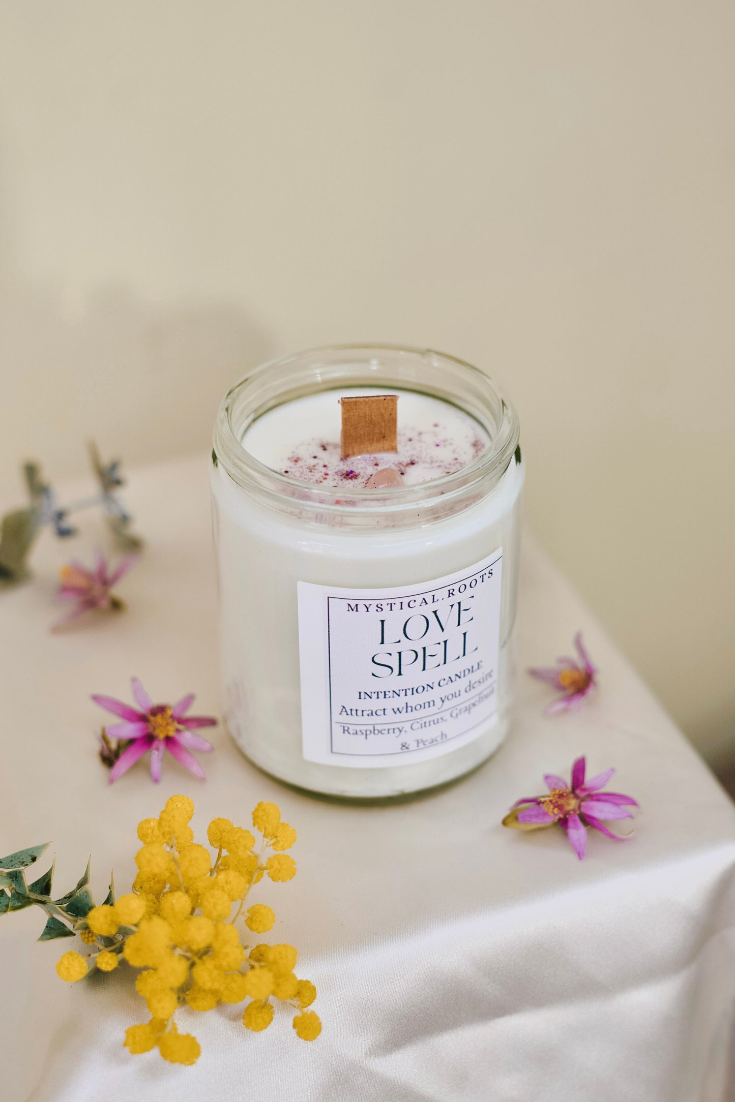 Love Spell Candle