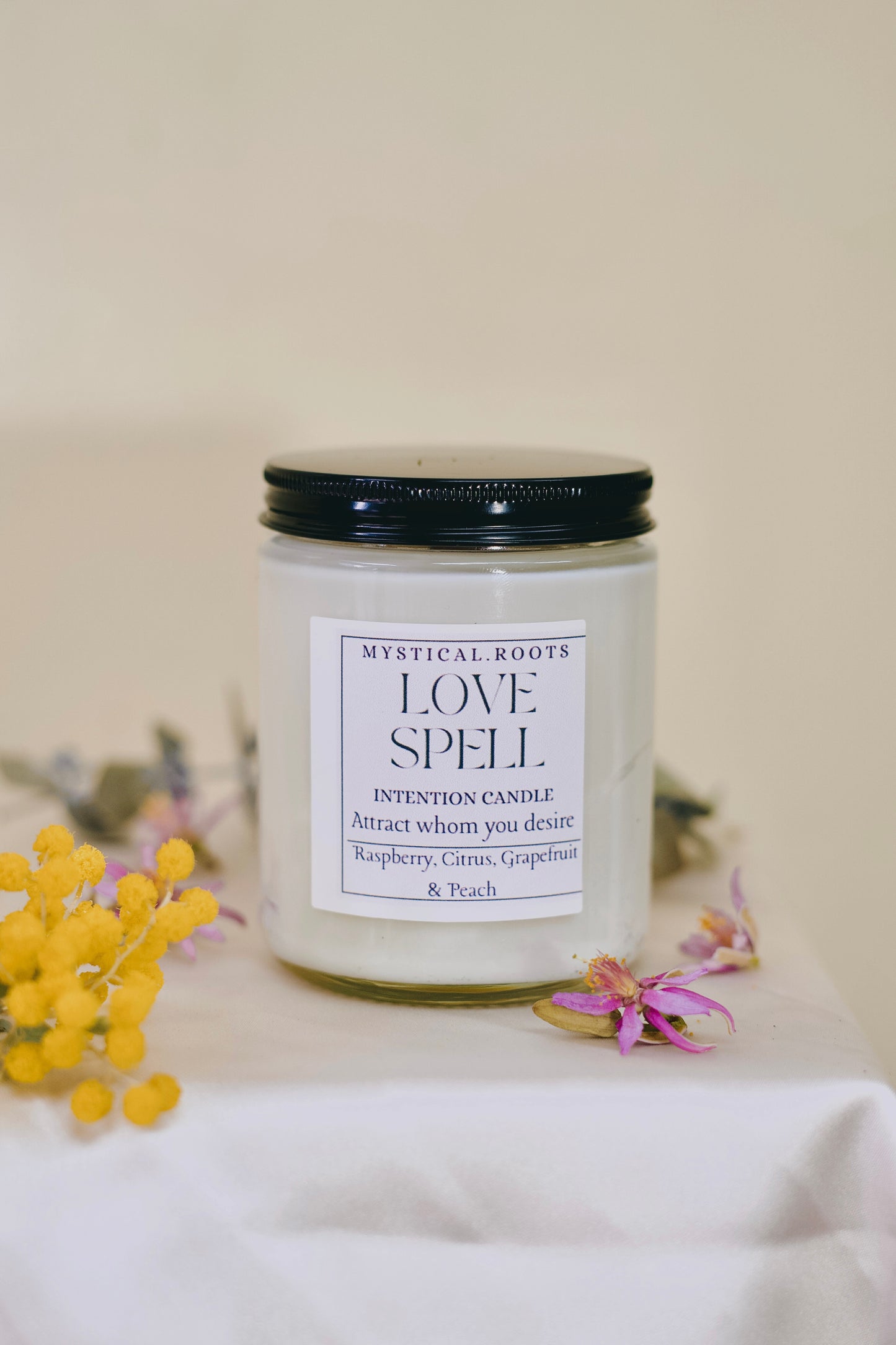 Love Spell Candle