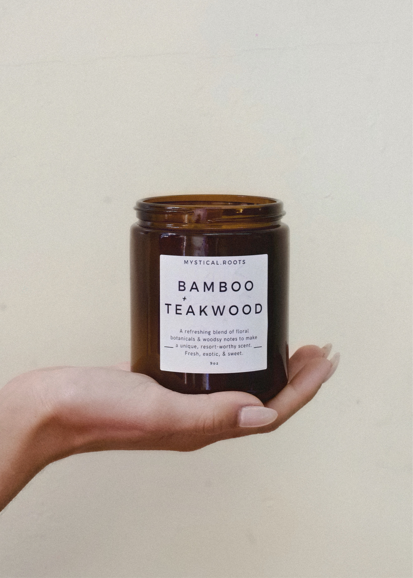 Bamboo Teakwood Candle